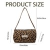 BAUIOREAD Leopard Print Bag Jacquard Bag Leopard Print Handbag Leopard