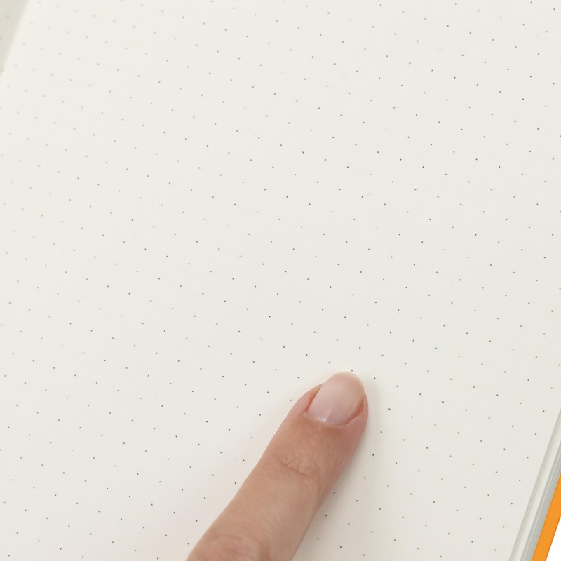 Bullet Journal A5 Dotted Notebook with Faux Leather Hardback Cover