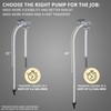 Deway Automatic Fuel Transfer Pump with Auto-Stop & Beeps When