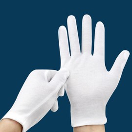 Guantes De Algodón 15 Pares De Guantes De Algodón es Humectantes Durante La Noche Para Manos Secas es De Para Dormir es De Spa es Con Loción