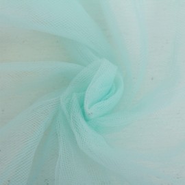 Threadart Premium Soft Tulle Bolt - 54" by 20 Yards (60 ft) Fabric - For Wedding, Parties, Costumes, and Decoration - Aqua