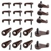 Adyoney 80 Pcs Glass Retainer Clips Kit, 4mm Glass Retainer