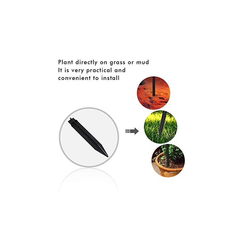 Bebrant Base for Solar Torch Lights (4 Pack)