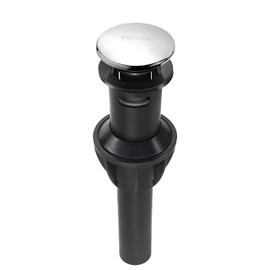 Pfister 972053A Push and Seal Pop-up Drain Assembly for Bathroom Sink, Polished Chrome