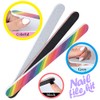 Kit de limas de uñas, 4 piezas de lima de