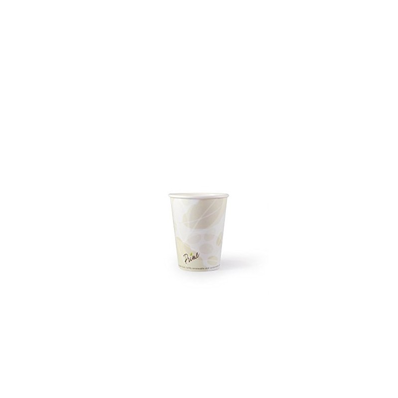 Primeware Hot Cup-12 oz-Compostable-PLA Lined - 1000/Cs (20 x 50)