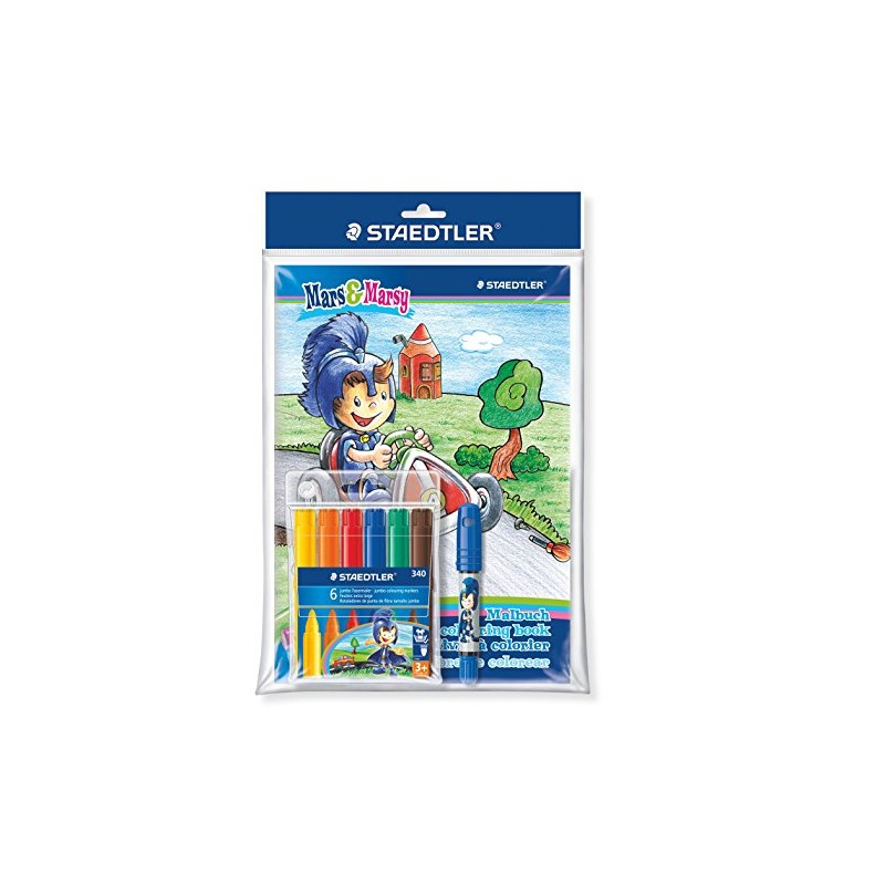 Staedtler Noris Club 340 SET1BP Jumbo Felt Tip Pen Mars