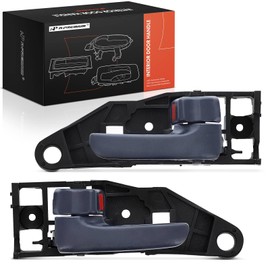 A-Premium Inside Interior Door Handles Compatible with Toyota Solara 1999 2000 2001 2002 2003, Shadow Gray, 2-PC Set, Front Driver and Passenger Side, Replace# 69205-06020-B0