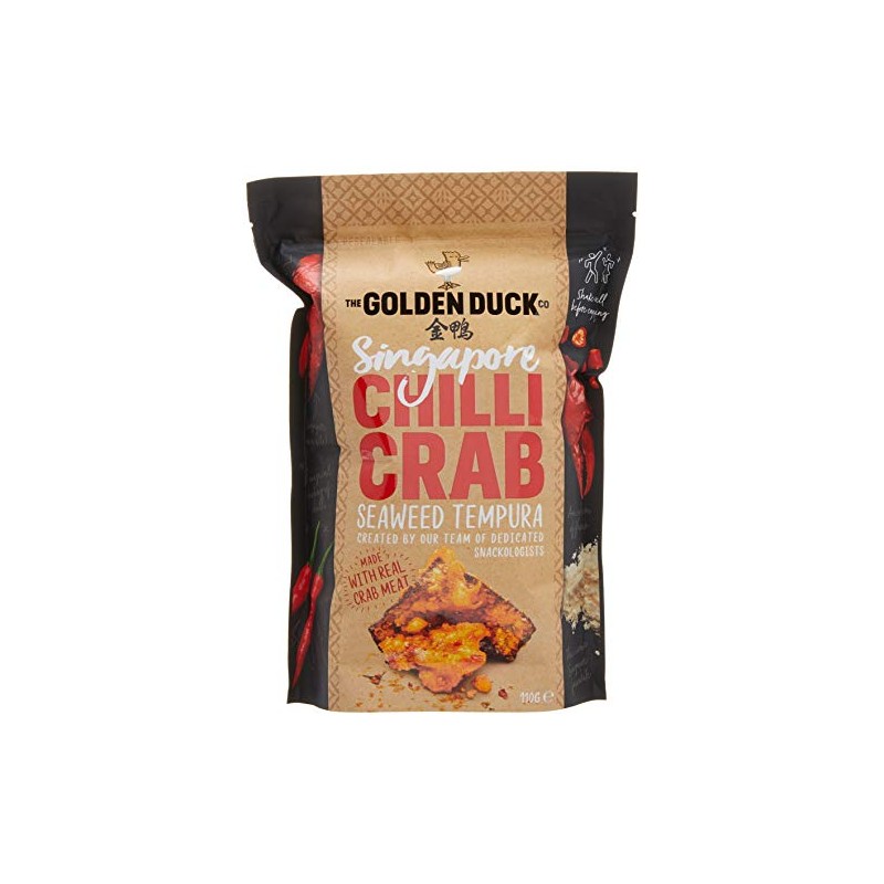 The Golden Duck Salted Egg Crab Seaweed Tempura