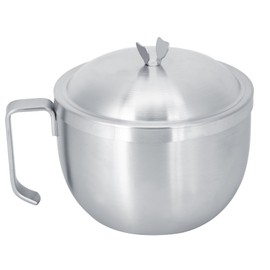 304 Stainless Steel Noodle Bowl Double‑Layer Insulated Large Capacity Soup Bowls 1000ml