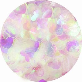 ビューティーネイラー ネイル用パウダー 黒崎えり子 ジュエリーコレクション パールホワイトハート