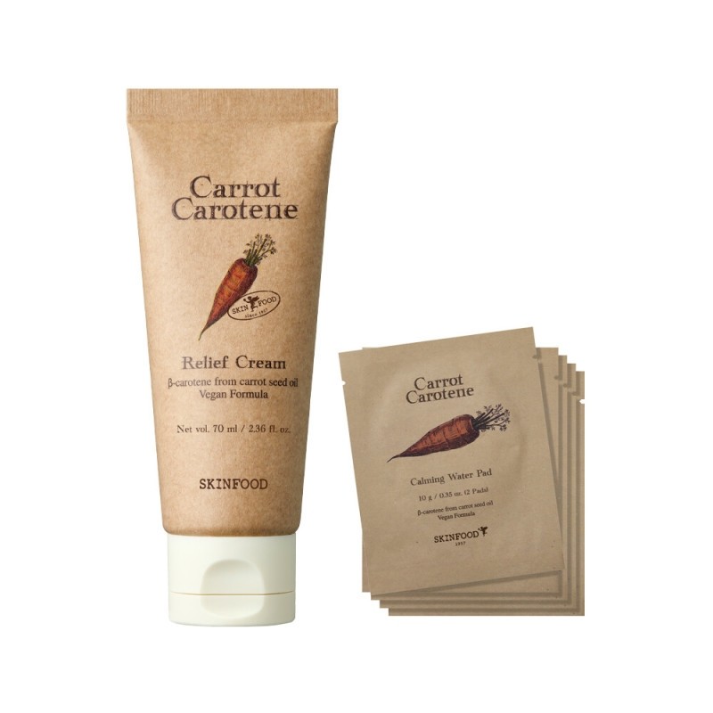Carrot Carotene Relief Cream + Free Gift (Carrot Pads 2