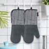 Alselo Silicone Oven Mitts Heat Resistant 932℉ with Waterproof &