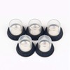 BAAQII 5Pcs Circuit Breaker Waterproof Dust Cover Flat Head Cap
