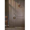 Kähler Urbania Gingerbread Garland, Ceramic Wreath, Made of Stoneware, Diameter: