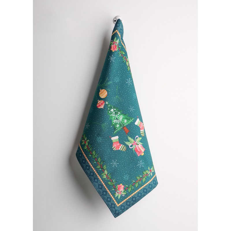 Maison d' Hermine Hygge Christmas 100% Cotton Set of 3