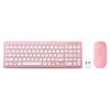 Wireless Keyboard and Mouse Combo, Compact Quiet Wireless Keyboard and