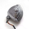 ONGMEIL Universal 4.5 Inch Vintage Headlight/Birdcage Grill/Harley New School Bobber