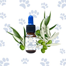 Genérico Vitality Shop Aceite hidratante ozonizado para la Piel de Perro y Gato 1Pz de 10 ml