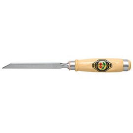Kirschen 1301012 Mortise Chisel with Horn Beam Handle, Beige/Silver, 12 mm