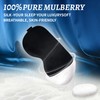 Premium Silk Sleep Mask, Sleep Mask for Side Sleepers, Luxury
