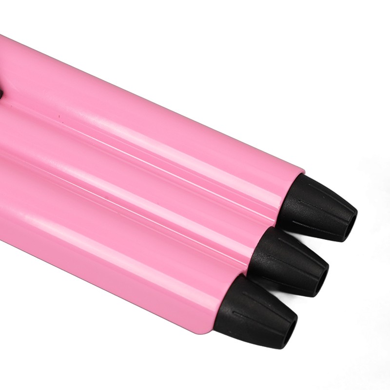 3 Barrel Curling Iron Wand Constant Temp 60S Fast Heating