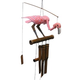 Cohasset 173 Pink Flamingo Wind Chime