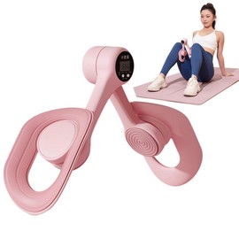 Thigh Master, Leg, Arm Exerciser Equipment for Home Gym Workout, Home Fitness Equipm, Accurate And Valid Counter - Color: Pink（Basic version）