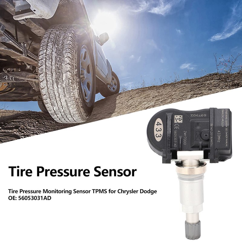 BOROCO Tyre Pressure Sensor, Car Universal Tyre Pressure Monitoring System