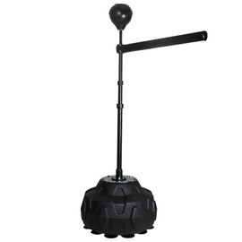 Spinning Boxing Bar 360° Speed Trainer with Two Ball, Punching Bag, Training Boxing Ball with Reflex Bar Free Standing, Adjustable Height, for Adult&Kid