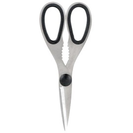 Wahei Freiz GC-269 Kitchen Scissors, Separate Type, Stainless Steel, Black, Removable and Washable, Disassemble and Washable