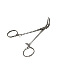 Stieglitz Dental Root Fragment Splinter Forceps Locking Clamps Serrated Tips Stainless Steel Dental Root Extraction Oral Surgical Instruments (90° Angled Tips)