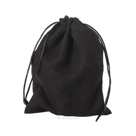 Bartl 110560 Velvet Pouch Black Large