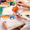 Ainiv 18 Pcs Needle Felting Wool, 9 Colors x 2