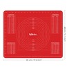 webake Silikon Backmatte Silikonmatte Backen 50 x 40 cm Teigmatte