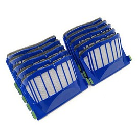 AeroVac Filter Pack of 10 for iRobot Roomba 600 Series (620, 630, 650, 660) and 500 Series with AeroVac Bin