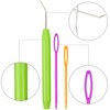 12 Sets Loom Knit Hook Crochet Knitting Loom Hooks with