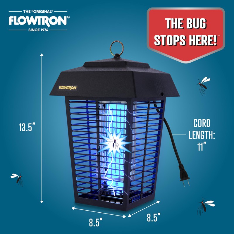 Flowtron Bug Zapper, 1 Acre of Outdoor Coverage with Powerful