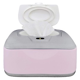 GOGO pure Baby Wet Wipes Warmer & Dispenser, Holder and Case - Purple, Playful/Cute, with Easy Press On/Off Switch, Holds 100 Wipes, Worldwide Use