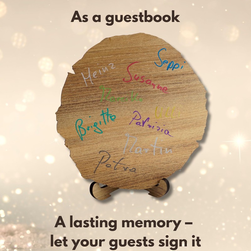 DARO Design - Wooden Disc - 21 Years - Size