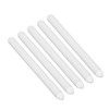 5Pcs Lip Brush Round Head Comfortable Artificial Fibre Makeup Tool