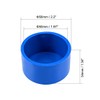 sourcing map 50 mm Schedule 50 PVC Pipe Cap Fitting,