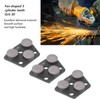 3Pcs Diamond Grinding Shoes Trapezoid Concrete Floor Cutting 3 Cylinder