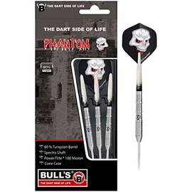 Bulls Unisex_Adult Phantom Pt4 Steel Dart, Silver, 22g