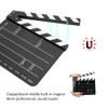 30x25CM Acrylic Clapperboard Professional Movie Film Action Clap Director Photography