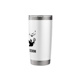 Woman Life Freedom Iran Zan Zendegi Azadi Persian Stainless Steel Insulated Tumbler