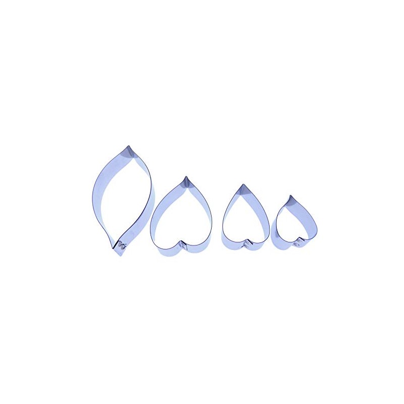 Valley Cutter Company Clematis Petal and Leaves Set - Stainless