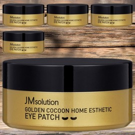 JM Solution Eye Area Treatment Eye Area Nourishing Eye Care Golden Cocoon Home Aesthetic Eye Patches 5 Pieces 90g 60 Pieces / 제이엠솔루션 눈가 트리트먼트 눈가 영양 아이케어 골든 코쿤 홈 에스테틱 아이패치 5개 90g 60개입