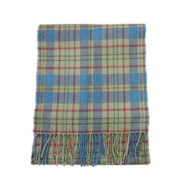 USA Kilts Irish County Kildare Wool Tartan Plaid Scarf Made in Scotland