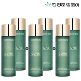 (Hyundai Home Shopping) Kim Jung-moon Aloe Cure Hydra Soothing Skin + Lotion Basic Set (3 sets) / (현대홈쇼핑)김정문알로에 큐어 하이드라 수딩 스킨+로션 기초세트 (3세트)